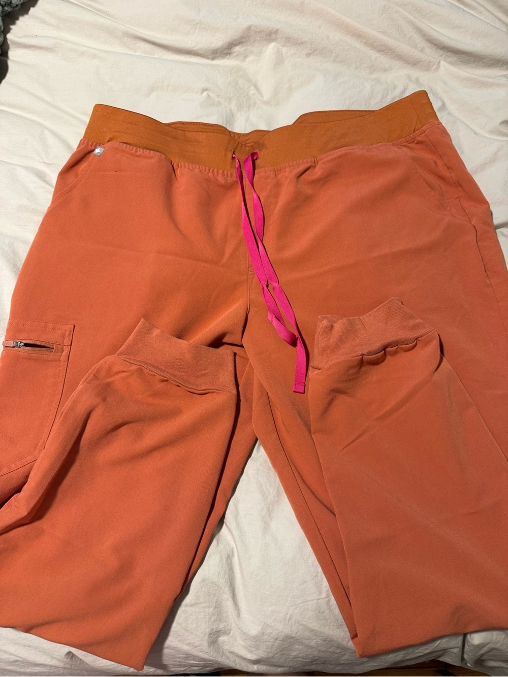FIGS Terracotta Zamora Jogger scrub pants